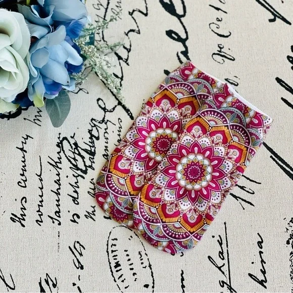 🏷️ 4/$25 Colorful Mandala Bohemian Ankle Socks - Picture 2 of 3